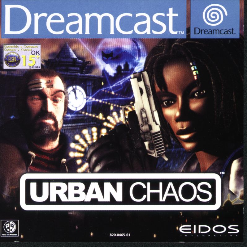 Urban Chaos box art for Sega Dreamcast
